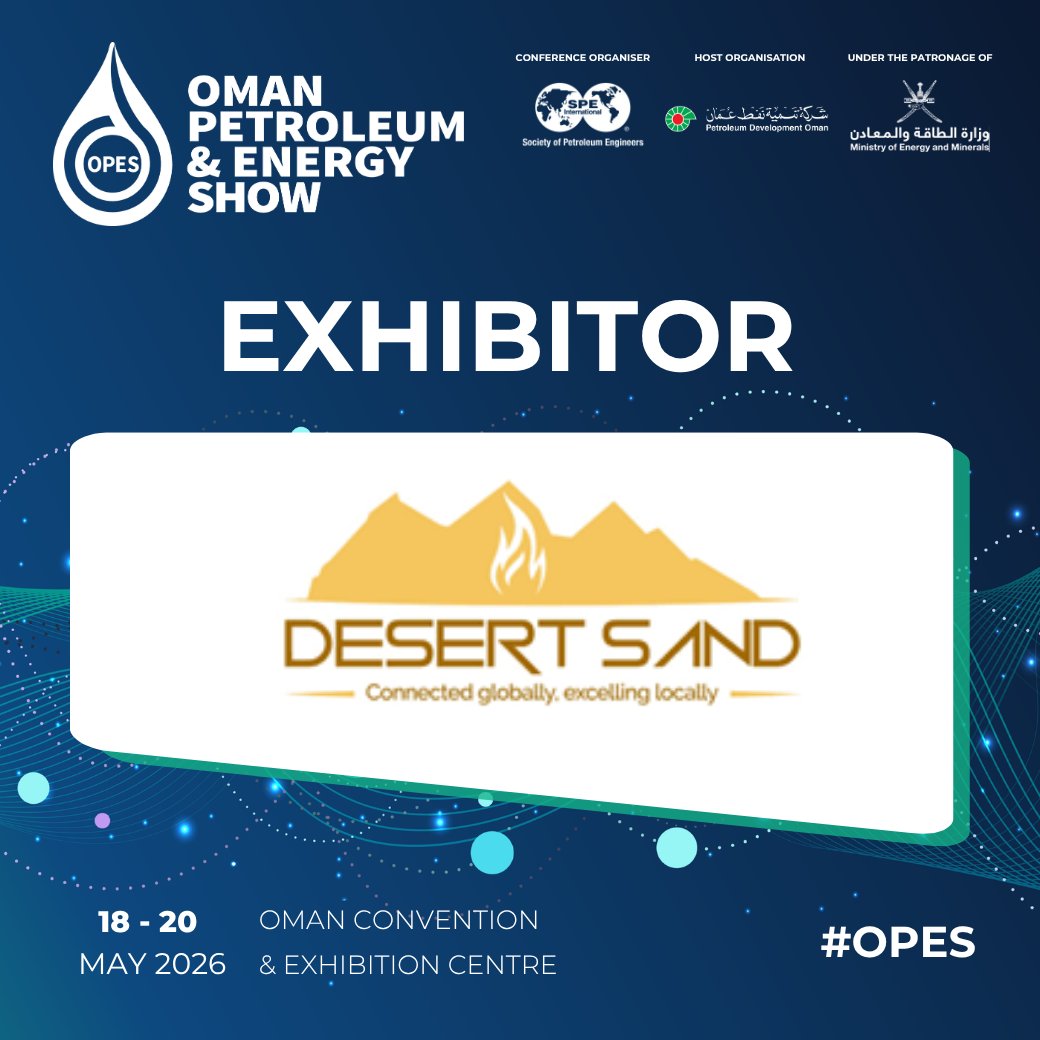 We are excited to welcome Sealmatic India Ltd. as an exhibitor for OPES 2026! 

Get in touch to book your stand today: eu1.hubs.ly/H0lMRQr0

#OPES2026 #oilandgas #energy #petroleum #sustainability #cleanenergy