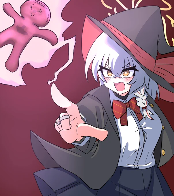 #ブルアカ #白尾エリ お菓子にする魔法