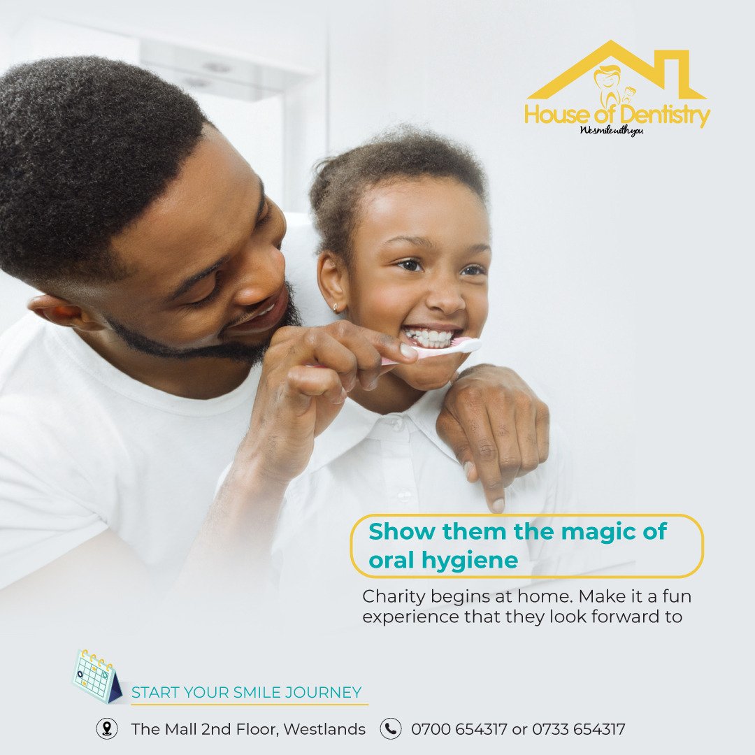 Mzazi, we believe the magic of oral hygiene begins with love, patience, and a little fun. Let’s help your child grow up with a smile they’ll always be happy to share with their world.

Need support? 

Start your smile journey: rb.gy/rns3k6
☎ 0700 654317 or 0733 654317