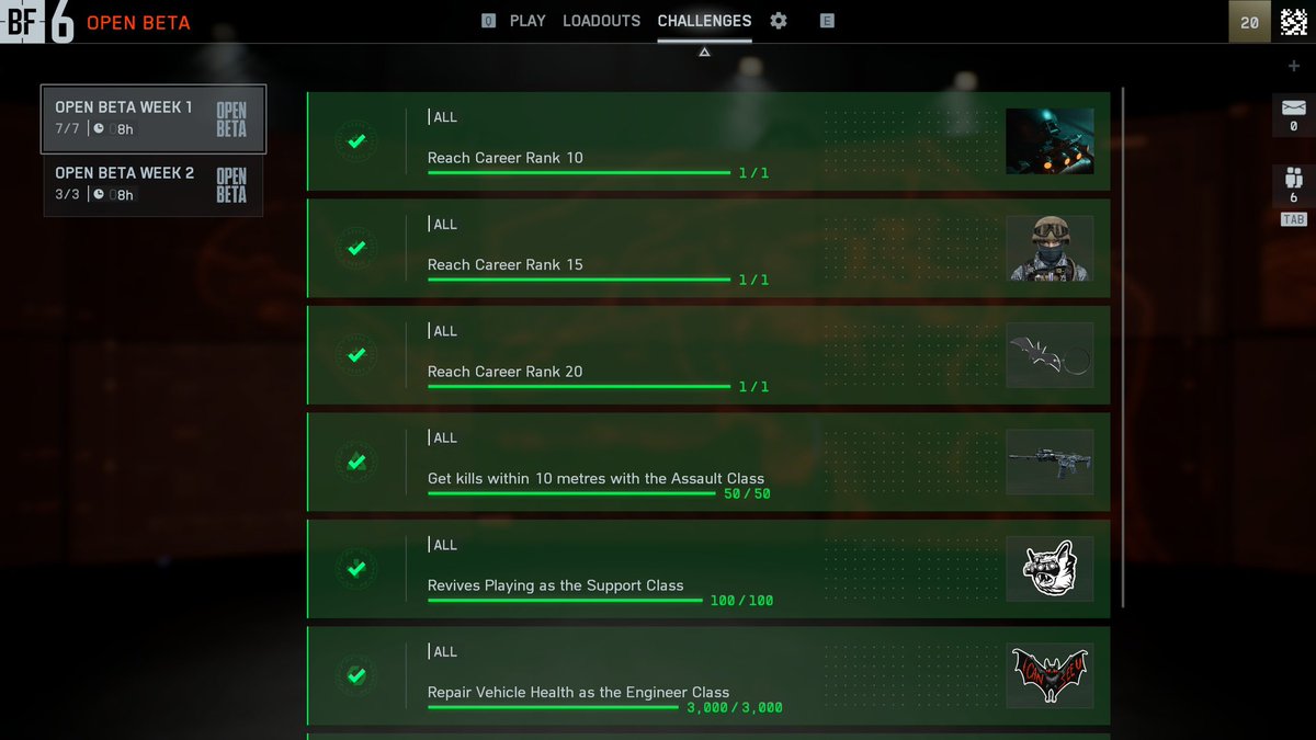 مپ Liberation Peak جزو بدترین مپ‌های کل تاریخ بتلفیلده اما ترکیبش با Breakthrough کامل زباله‌ست.
اگر تو تیم حمله باشید تنها راه نجات اینه که شانس بیارید اسکواد تانک درست عمل کنه و اسنایپرها، ستاره‌های توی کوه رو سریع خنثی کنن.
در کل ۲۰ ساعت خوبی بود و انتظار سخته.