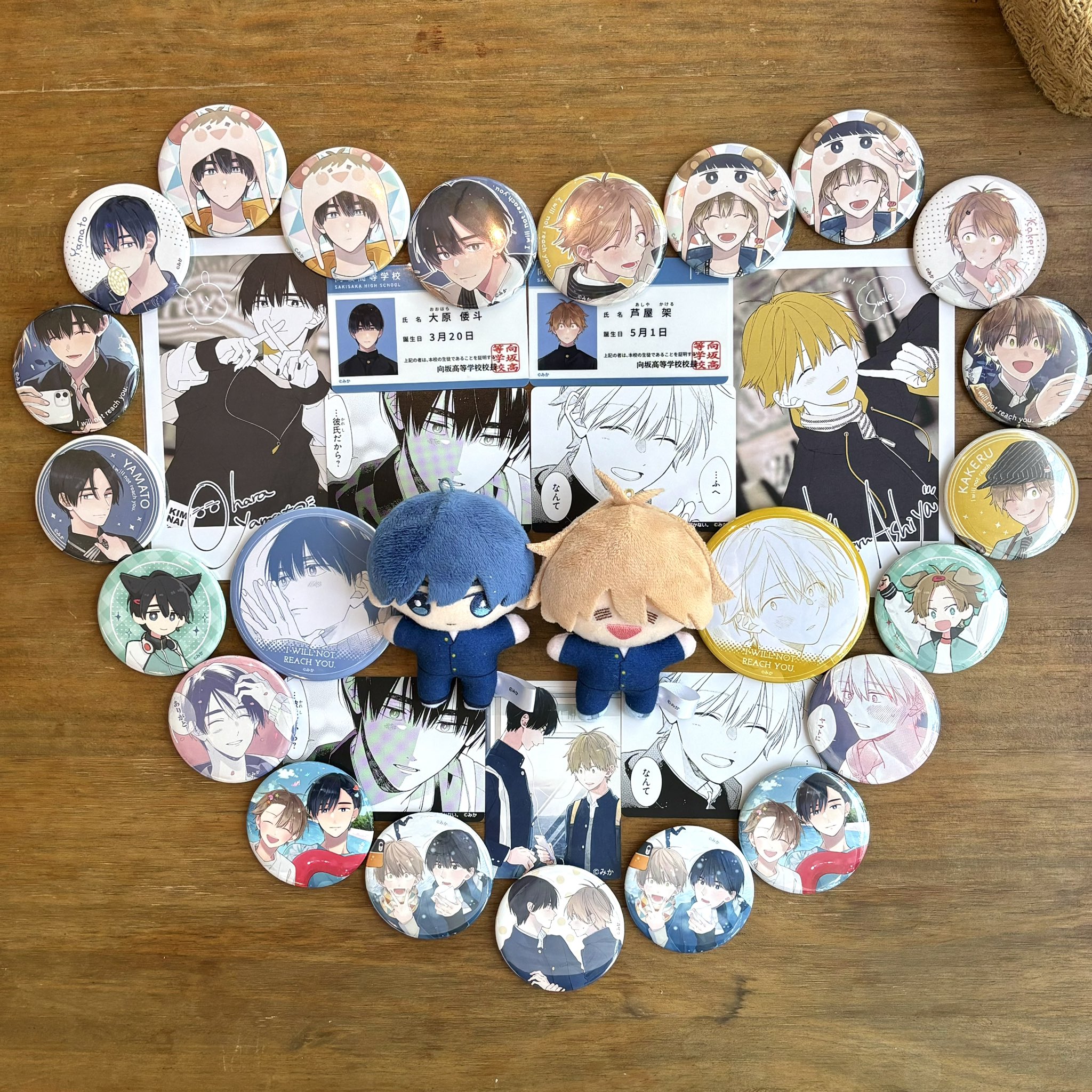 君には届かない。 キャンバスアート みか みか先生による直筆サイン入り！ 「君には届かない。」最新7巻の