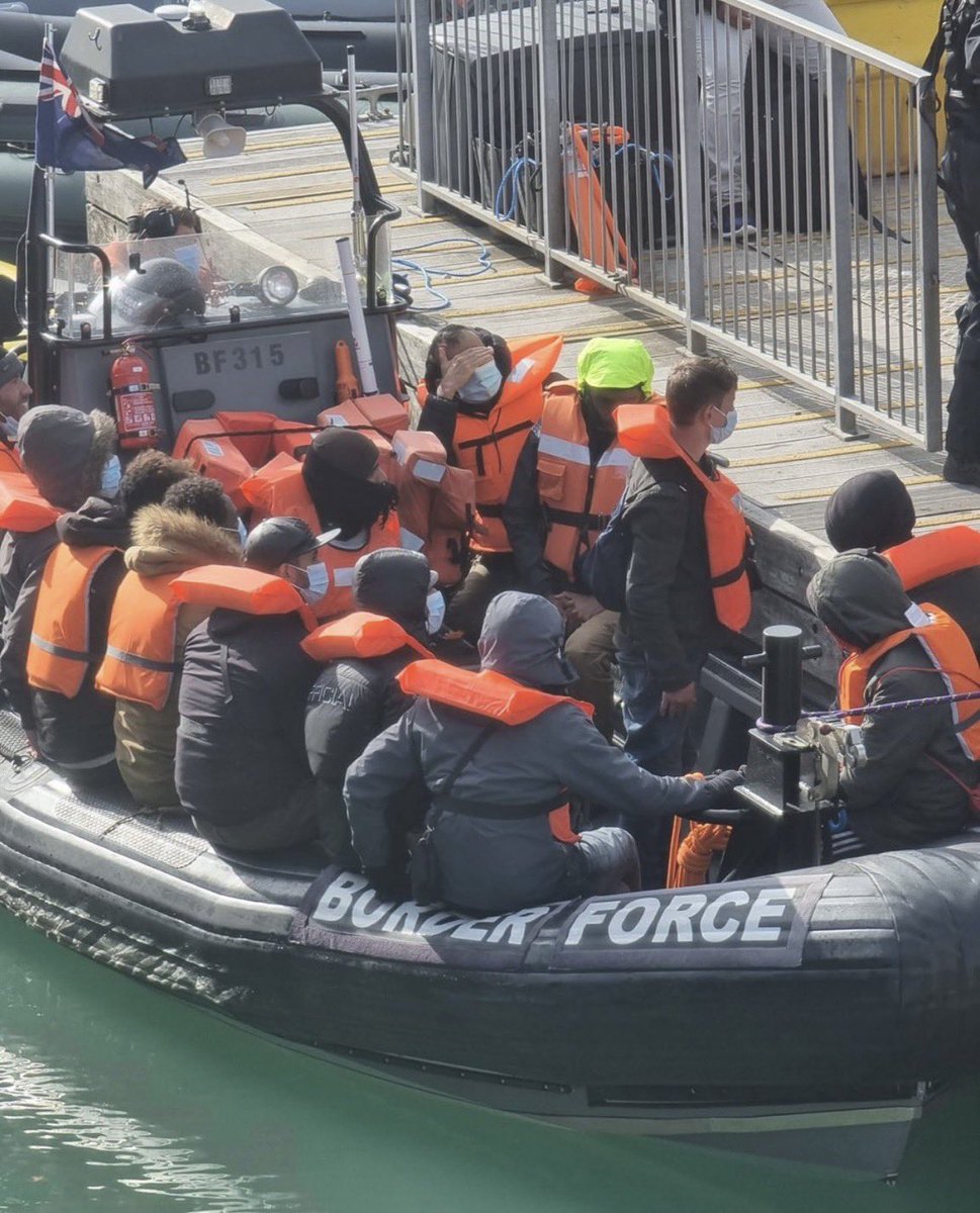 I’m sorry but anyone who arrives in Britain Illegally, as soon as they step on British soil is a CRIMINAL and needs to be treated like one.

Not given Free Accommodation Free Food Free Clothes and Bloody Spending Money.

DETAIN AND DEPORT!