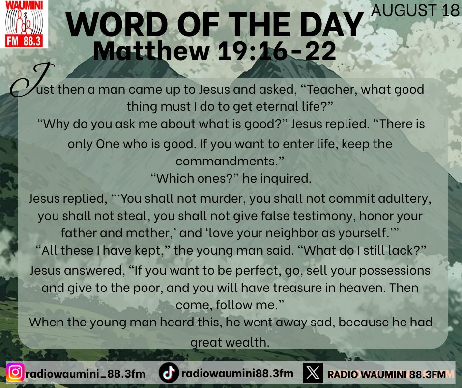 Today's bible verse.