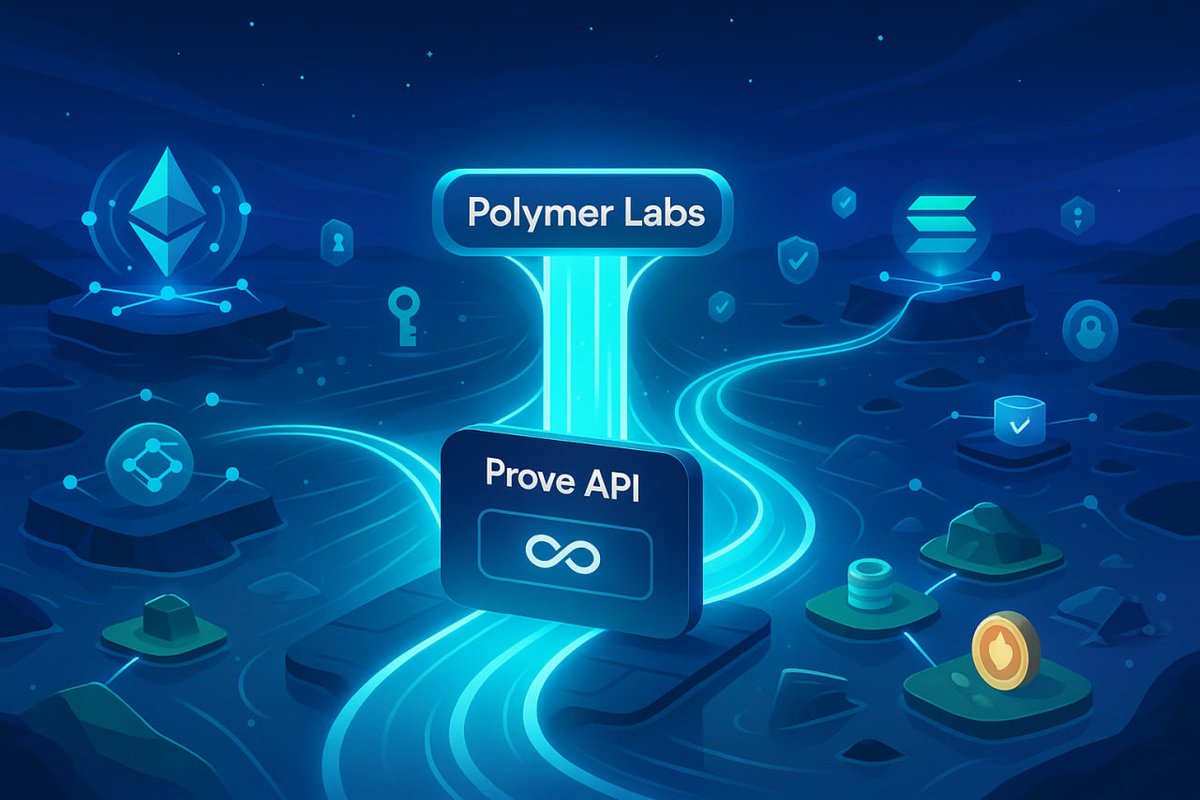 Richard_Enzo96's tweet image. Prove API → Use Cross-chain Proofs to connect in real-time without the need for bridges between rollups
Faster development and easier integration
Build Apps.
Not Interop.
ImProve Ethereum.
Start building → polymerlabs.org/blog
#polymer_university #ProveAPI