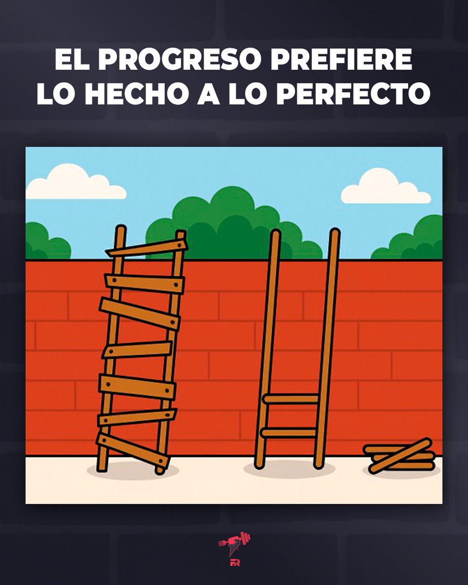 Para avanzar, debes estar dispuesto a renunciar a la perfección.

Es mejor hacer entrenamientos mediocres que no entrenar porque no tienes tiempo para la rutina perfecta.

Es mejor cumplir la dieta al 80% que no cumplirla en absoluto porque es insostenible. 

Haz lo que puedas