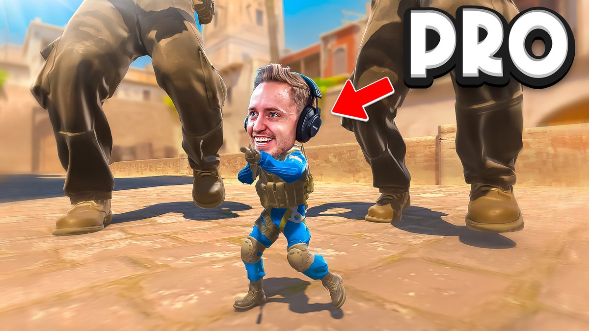 NadeKing's tweet image. Can CS2 Pro Beat 20 Big Noobs?

feat. @GeT_RiGhT 

(out now)
