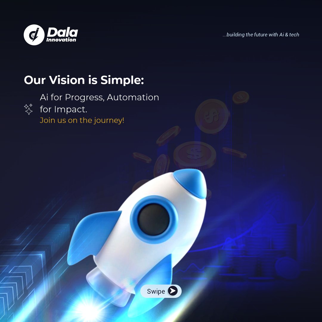 Dala_Innovation's tweet image. We don&apos;t just build AI! We build solutions!  

Now tell us, what’s the one thing you’d love to see AI solve?

Reply with your thoughts!

#DalaInnovation #AIforImpact #TechFuture