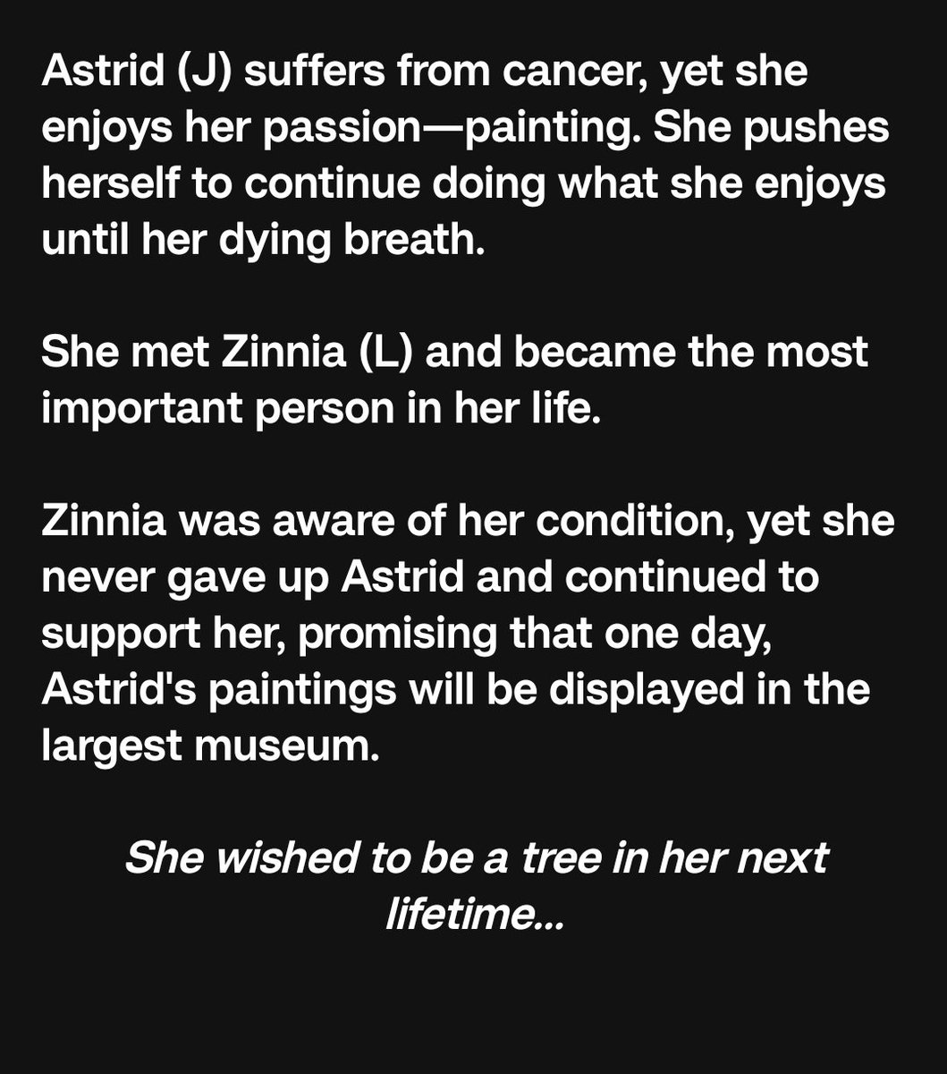 coldnightaiko's tweet photo. Astrid &amp; Zinnia | End. #JENLISA https://t.co/07ZE2pITqE