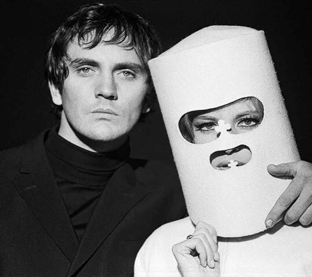 Terence Stamp, Monica Vitti, “Modesty Blaise”, 1966