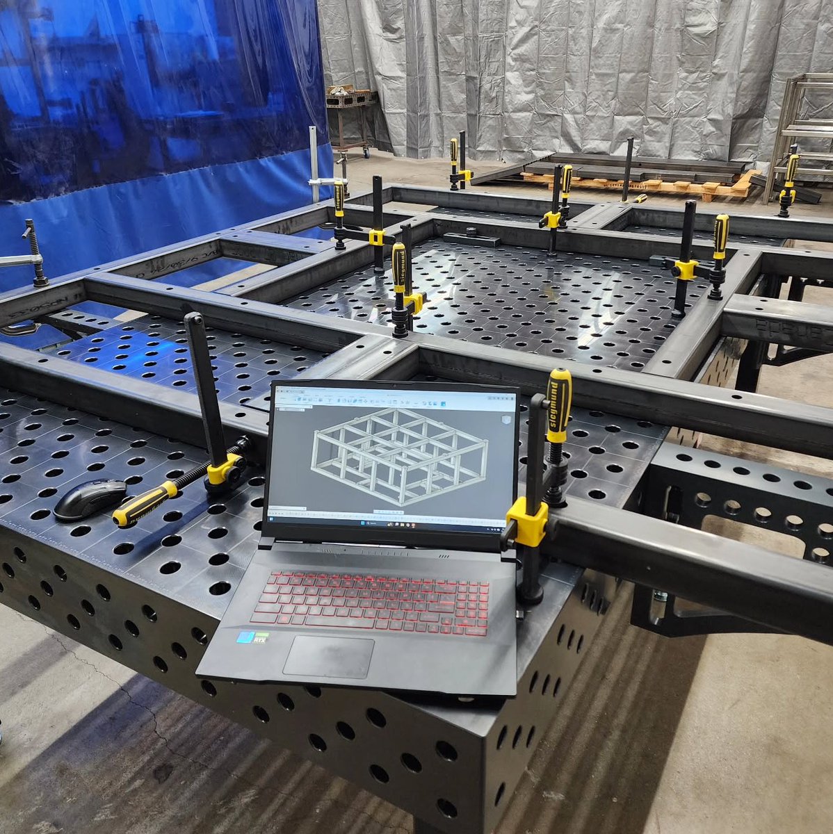 3dweldingtable's tweet photo. Precision meets strength. Our 3D welding tables give you accuracy, stability, and flexibility for every project. Built for makers who demand more than “good enough.” ⚙️✨

#Welding #Fabrication #weldingtable https://t.co/XjI2Vv1rrl