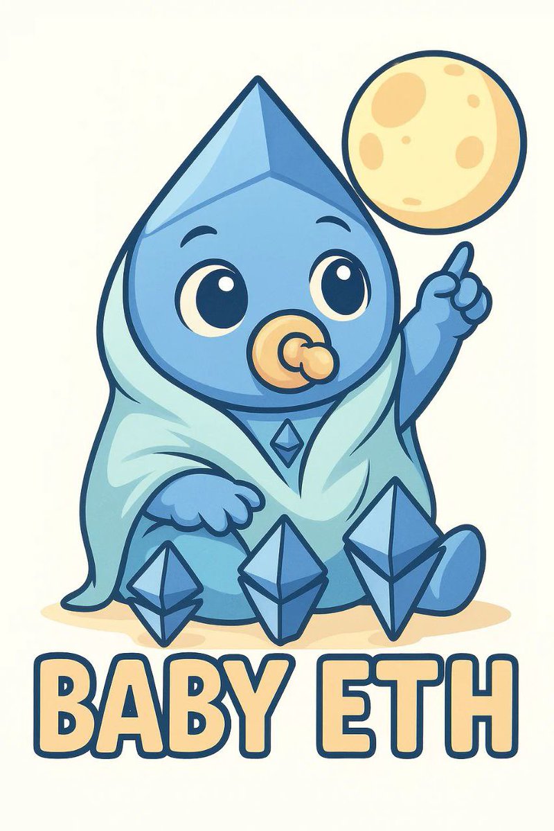 #BABYETH Holding strong 
Team working hard asf behind the scenes!! 
New CEX listing announcement today!!
Don’t fade the #BABYETH 
ca: 0x4ff23cF2804e777C233890119B881CaB7FD60652