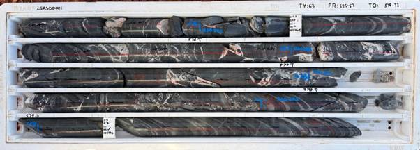Upsiderebal's tweet photo. Significant #Breccia Pipe Intersected at Red Setter Gold Project, WA

@WishboneGoldPlc first DD hole at Red Setter has #intersected 130m+ of breccia with sulphides from 570m depth. #drilling is ongoing to 750m.

#Gold #Copper #Mining #wsbn https://t.co/RvUmNoUdwg