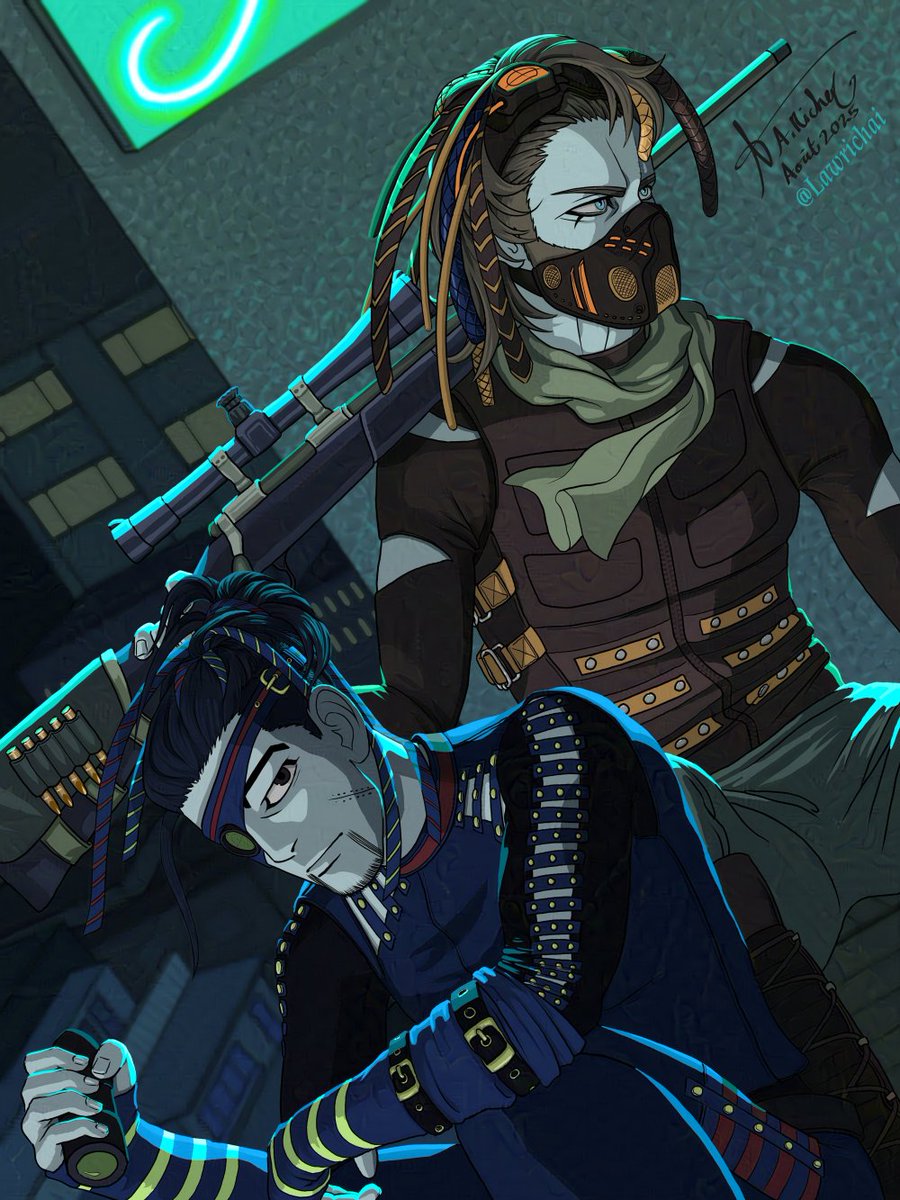 #vasioweek2025
Day 1 - Futuristic Fantasy / City Adventure

Let's open up my set with something new =^.^=
I haven't produced anything in so long!  
Totally worth it 

#Васи́лий #尾形 #ヴァシリ #ヴァシ尾