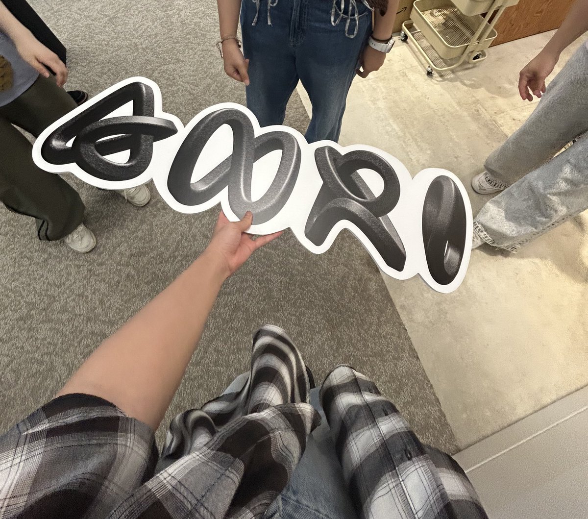 Misaki__Ozawa's tweet image. “In the middle of every difficulty, lies opportunity” 
makers u18 のゼミで CIRCLE by ANRI へ訪問！！#makers_u18