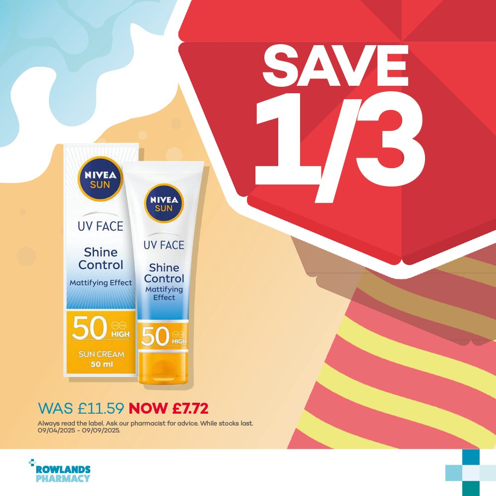 Shine bright, but not too bright! Embracing the sun while keeping your skin protected is priority number 1. Nivea Sun UV Shine Control protects your skin from harmful UV rays &amp; also controls shine for a fresh, matte finish. Perfect for sunny adventures &amp; everyday wear #SunSafety