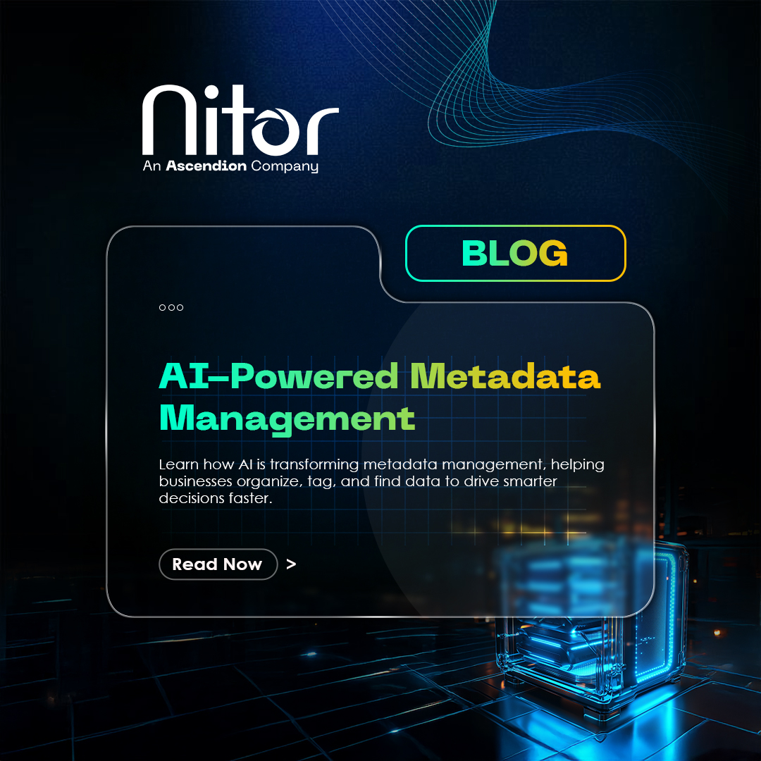 NitorInfotech's tweet image. Disorganized business data blocks smart decisions &amp;amp; #AI adoption. That’s where #MetadataManagement brings structure, trust &amp;amp; clarity. From real-time insights to AI-ready pipelines—learn how governance transforms chaos.
🔗 Read more: bit.ly/3V7bbJ6