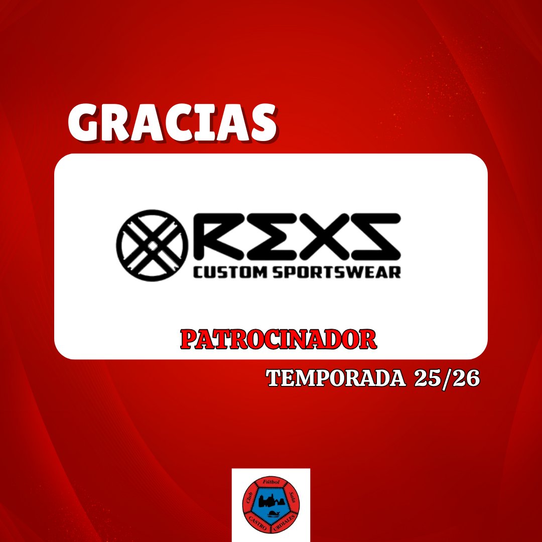 GRACIAS - REXS SPORTWEAR

Un año mas el club sigue con su marca de ropa.

Gracias por seguir con nosotros e informaros que enseguida estarán a la venta las camisetas así como alguna prenda de las que pondremos este año con el 10% de descuento para los socios.

#TodoAlRojo