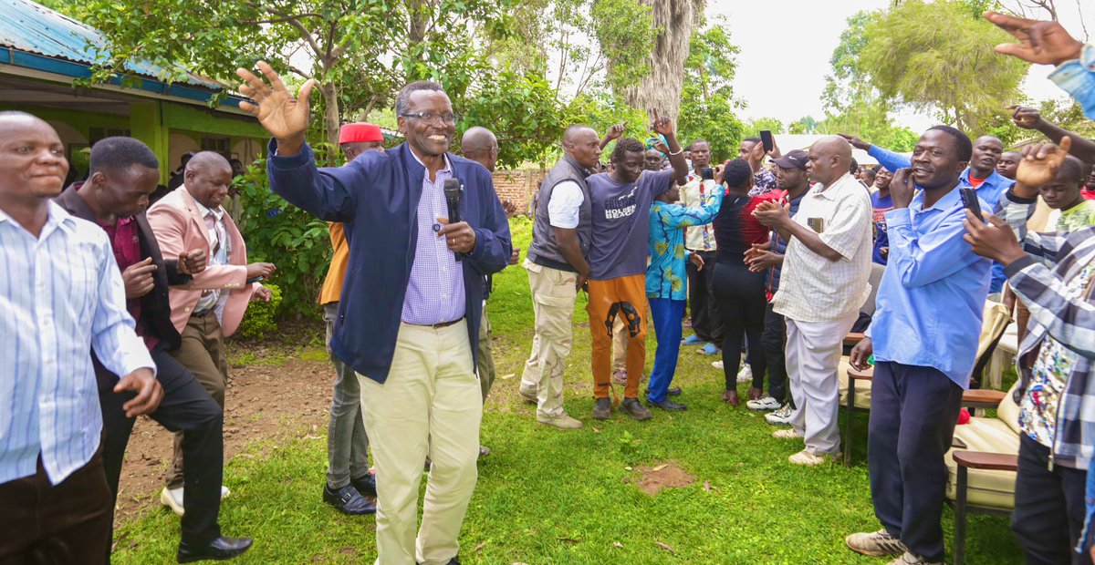 The people’s president by the people for the people. Good morning team New Kenya!