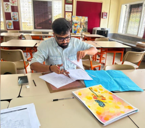 DoodleKabra's tweet photo. Honoured to judge an inter-house competition at @HpsBegumpet  a true legacy in Hyderabad.

Moments like these remind me why we built @DoodleKabra : to turn learning, stories &amp; spaces into lasting memories.

#HPS #EducationMatters #DoodleKabra https://t.co/Ds0U9QjxcR
