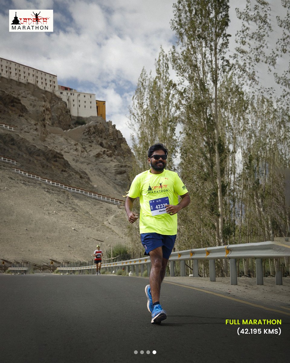 Kickstarting Monday with a Runners High!

🏃 Ladakh Marathon 2025
🗓 September 11-14