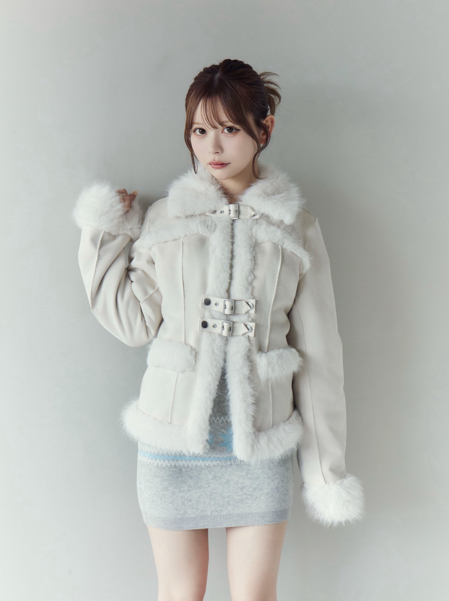 【完売商品】DEICY フェイクファーコート MONN.:.(モン)】フェイクファージャケット | RIVE DROITE