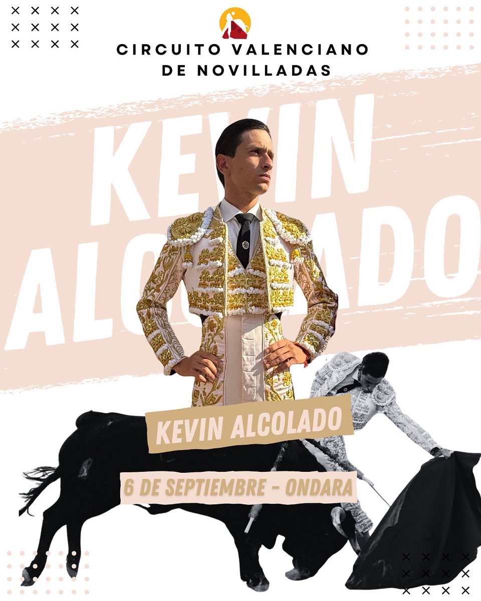 🌟𝐊𝐄𝐕𝐈𝐍 𝐀𝐋𝐂𝐎𝐋𝐀𝐃𝐎🌟

Finalista de la pasada edición💥

🙌🏼Este año viene a convertirse en el triunfador

🔜Abrirá el cartel de la primera semifinal en Ondara, el 6 de septiembre 

#circuitovalencianodenovilladas💛