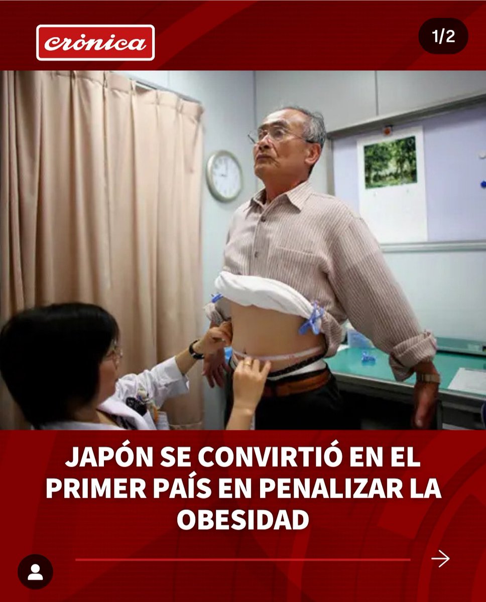 Yo no digo que sea delito, pero coger peso sin control y por dejadez es un problema tanto personal, familiar como social, condiciona todo.
