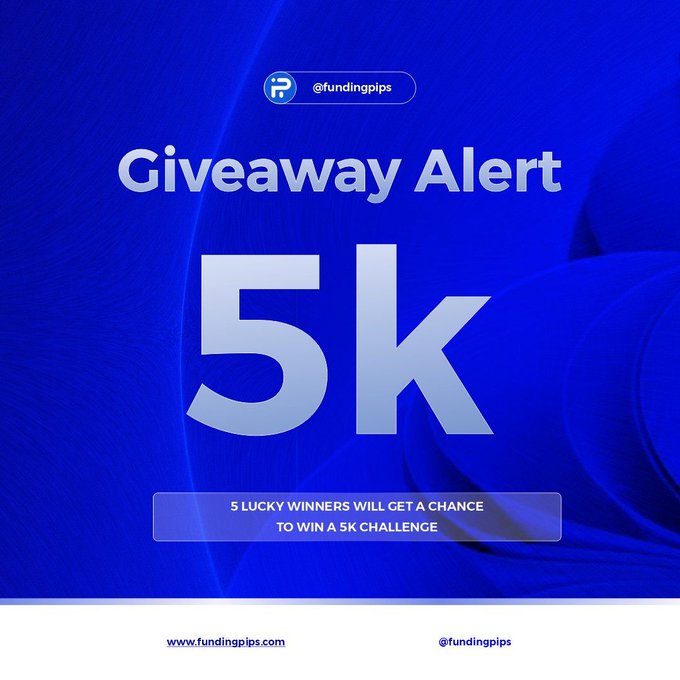 Joze Gold 🇪🇦 (@joze_gold) on Twitter photo #FUNDINGPIPS 𝐆𝐈𝐕𝐄𝐀𝐖𝐀𝐘 🎁🎉
𝟱 X $𝟱𝟬𝟬𝟬 𝗨𝗦𝗗 𝗖𝗛𝗔𝗟𝗟𝗘𝗡𝗚𝗘𝗦
TO PARTICIPATE,
1. 𝐌𝐔𝐒𝐓 𝐅𝐎𝐋𝐋𝐎𝐖:
<a href="/Khldfx/">Khaled</a>
<a href="/fundingpips/">FundingPips</a>
<a href="/tradinofficial/">tradin</a>
<a href="/Joze_Gold/">Joze Gold 🇪🇦</a>
2. LIKE & RT quoted POST
3. join discord.gg/fundingpips
4. TAG 3 Traders
Winners after 5 Days #FUNDINGPIPS 𝐆𝐈𝐕𝐄𝐀𝐖𝐀𝐘 🎁🎉
𝟱 X $𝟱𝟬𝟬𝟬 𝗨𝗦𝗗 𝗖𝗛𝗔𝗟𝗟𝗘𝗡𝗚𝗘𝗦
TO PARTICIPATE,
1. 𝐌𝐔𝐒𝐓 𝐅𝐎𝐋𝐋𝐎𝐖:
<a href="/Khldfx/">Khaled</a>
<a href="/fundingpips/">FundingPips</a>
<a href="/tradinofficial/">tradin</a>
<a href="/Joze_Gold/">Joze Gold 🇪🇦</a>
2. LIKE & RT quoted POST
3. join discord.gg/fundingpips
4. TAG 3 Traders
Winners after 5 Days
