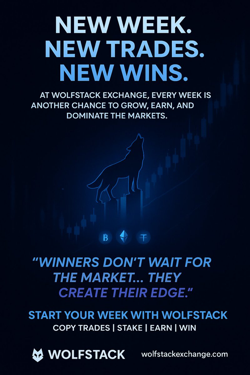 wolfstackX's tweet image. #copytrading #Signals #forextrading #CryptoTrading #StakingRewards #win #Ethereum #Bitcoin #MondayMotivation #Gunners