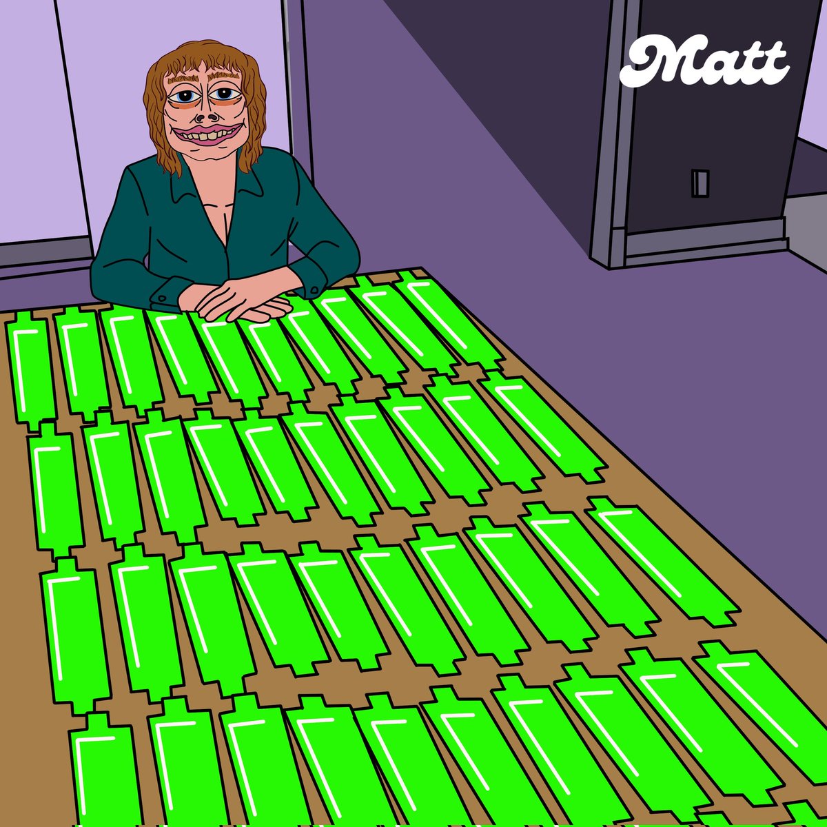 ComrFear_less's tweet photo. @captainpepe0x69 no PEPE without da OG, MATT FURIE. https://t.co/Ysu1LzCWxU