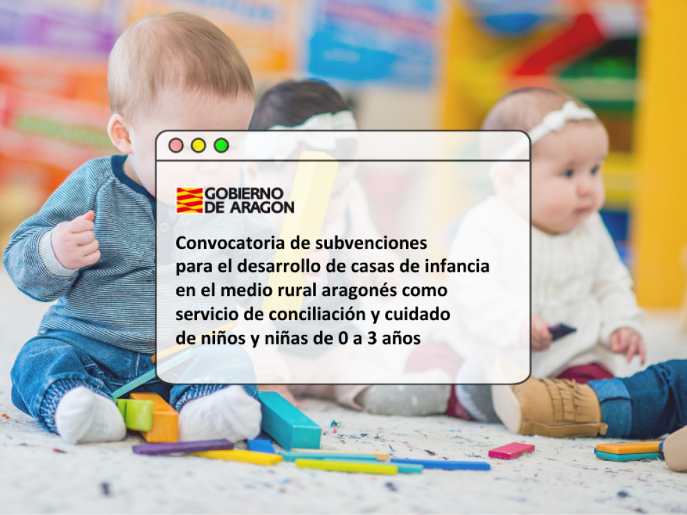 Publicada la convocatoria para extender la red de casas de infancia en las tres provincias en 2025 - ecodeteruel.tv/publicada-la-c…