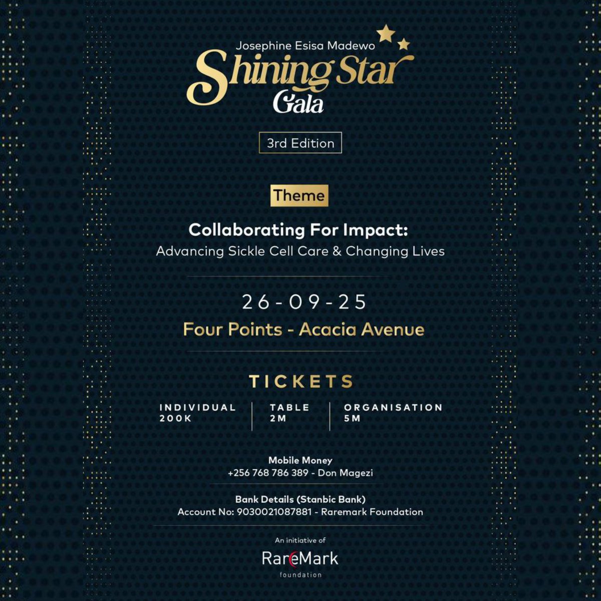 In 2023, we hosted the very first edition of the #ShiningStarGala, and for many Warriors, it was the first time they walked into a room and didn’t have to explain themselves because they were home, and home understands.

It created more than memories, it built a community rooted