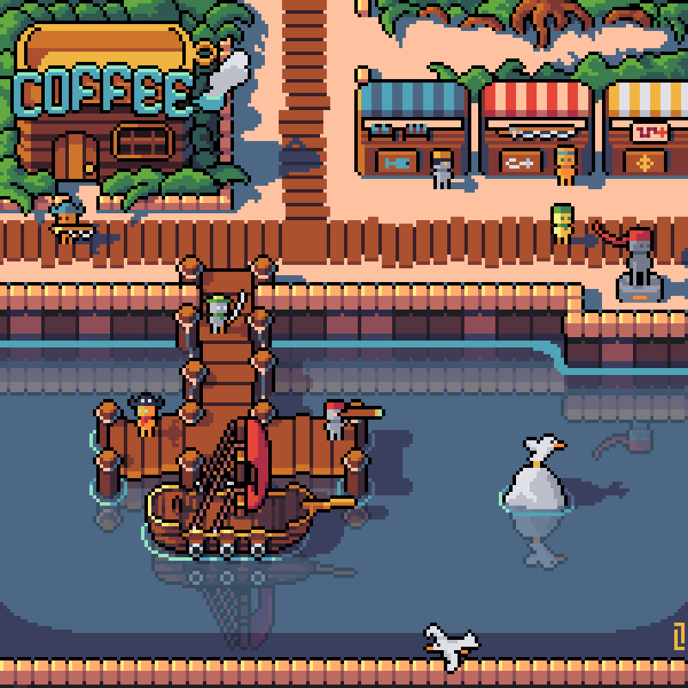 The Port #pixelart