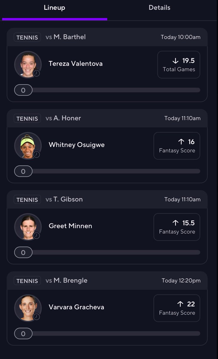 TENNIS 4MAN🎾

JOIN NEW FREE DISCORD LINK⤵️‼️
                        discord.gg/zs3nF6xB

#PrizePicks #Tennis #SportsBettingX #Gambling𝕏 #SportsGambling
