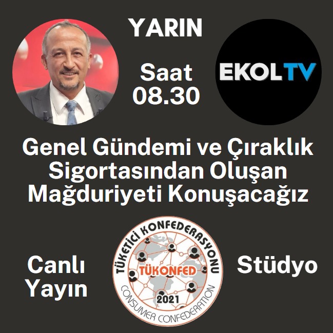 Murat Bal (@muratbalsmmm) on Twitter photo Yarın sabah 08.30'de EKOL Tv'de <a href="/ekoltvv/">Ekol TV</a> Selver Gözüaçık <a href="/SelverGA/">Selver Gözüaçık</a> ile birlikte Selver Gözüaçık ile Günaydın <a href="/ekoldegunaydin/">Selver Gözüaçık ile Günaydın</a> programında stüdyodan canlı yayında, Genel Gündemle beraber Çıraklık Sigortasından Mağduriyet yaşayan stajyer ve çırakları konuşacağız. Yarın sabah 08.30'de EKOL Tv'de <a href="/ekoltvv/">Ekol TV</a> Selver Gözüaçık <a href="/SelverGA/">Selver Gözüaçık</a> ile birlikte Selver Gözüaçık ile Günaydın <a href="/ekoldegunaydin/">Selver Gözüaçık ile Günaydın</a> programında stüdyodan canlı yayında, Genel Gündemle beraber Çıraklık Sigortasından Mağduriyet yaşayan stajyer ve çırakları konuşacağız.