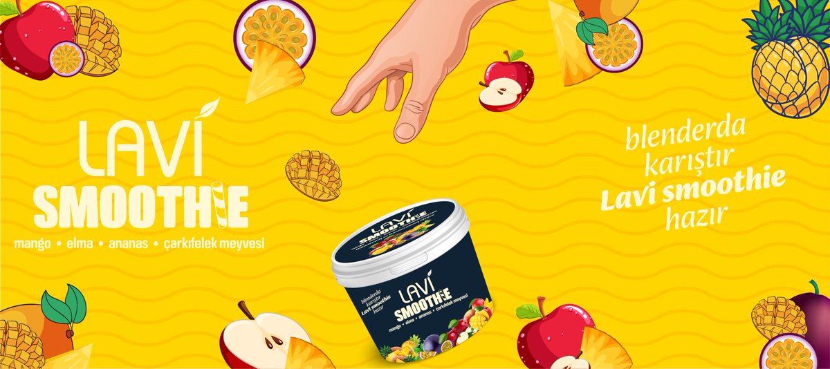 lavigida's tweet photo. 🧡 Lavi Smoothie | Mango, Elma, Ananas ve Çarkıfelek Meyvesi

✅ İçeriğinde sadece %100 gerçek meyve bulunur.
 ❌ İlave şeker, katkı maddesi ve yapay aroma içermez.

📍 Lavi Smoothie, şimdi Migros mağazalarında ve Migros Sanal Market'te,
 dondurulmuş ürünler reyonunda. https://t.co/Bx6Cvr2N9S