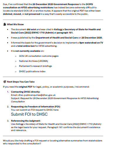 When  @DCMS  @DHSCgovuk  reject FOI requests clearly in breach of spirit of the Act then those rejections get added to the evidence used in the upcoming Judicial Review on the Royal Charter @RoyalFamily @KensingtonRoyal @CommonsHealth