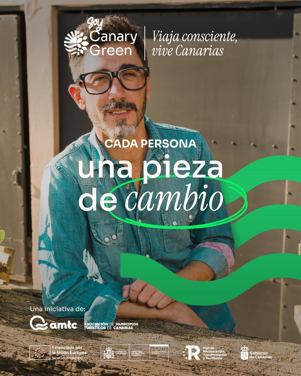 ♻️ Una acción sostenible al día. Una conversación con valor.
👉 Las microacciones y la participación activa están cambiando el turismo en Canarias.
📲 👉 canarygreen.amtcanarias.es/microacciones-…

#TurismoConVoz
#EscucharEsSostenible
#MicroaccionesQueTransforman
#CanariasSostenible