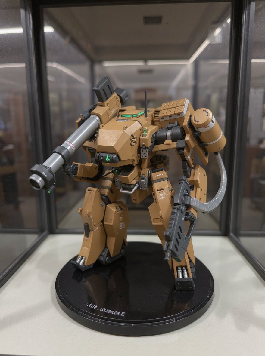 Zen_jirakun's tweet photo. My OG mecha desigh HG 1/144😍
(AI-generated Gunpla realistic photo) https://t.co/nGI3evfvoZ