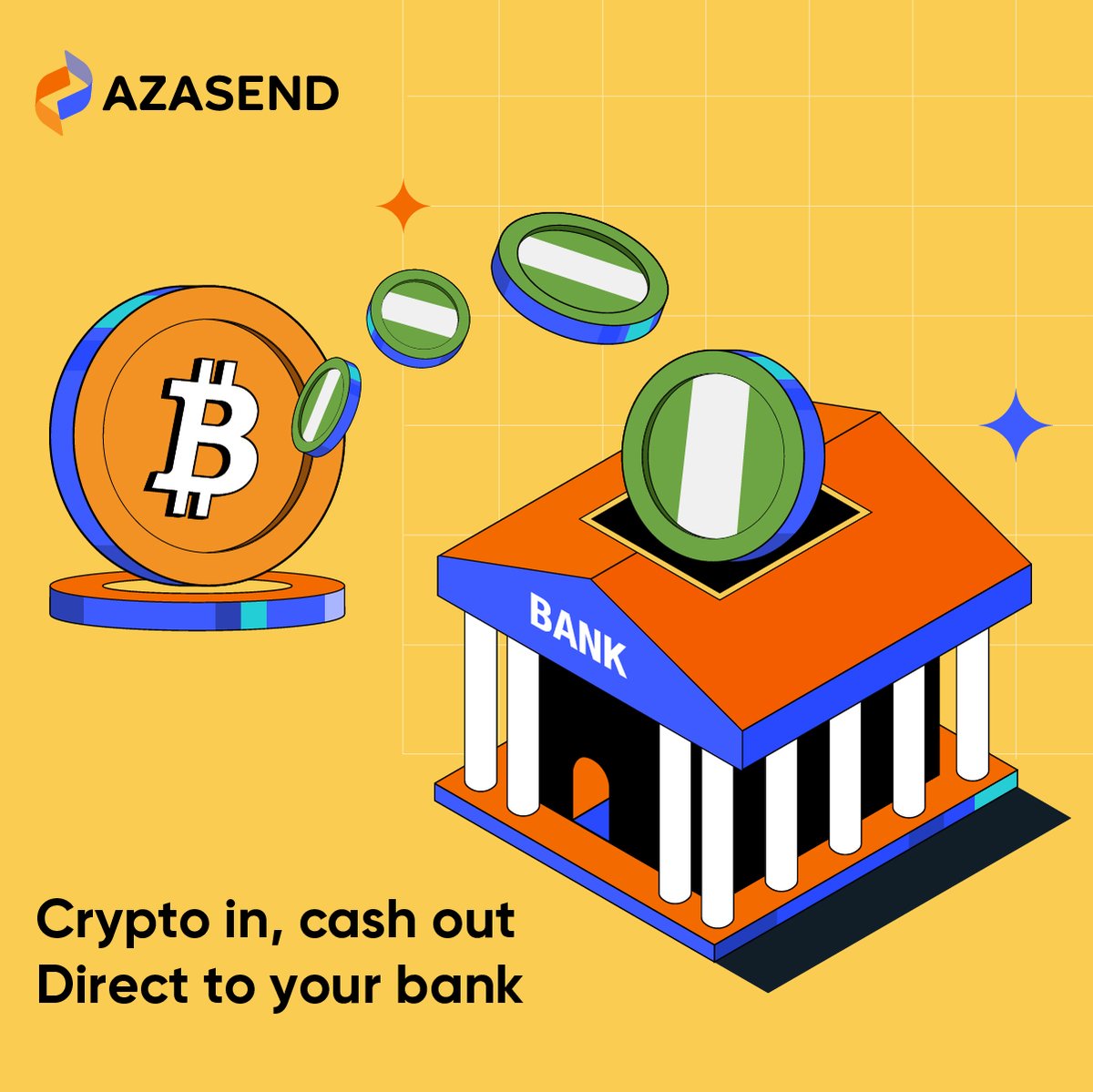 azasend's tweet photo. Get your funds directly in your bank account. https://t.co/ikYYhrLxrC