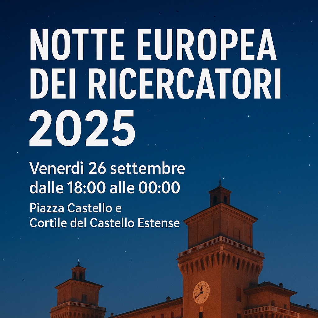Laboratorio DOS - Design of Science (UniFe) (@labdos_unife) on Twitter photo Save the date: 26 settembre 2025 | Ferrara
Torna la #NotteEuropeaDeiRicercatori!
Il Laboratorio DOS <a href="/UniFerrara/">Università Ferrara</a> seguirà l'intero evento con monitoraggio e valutazione delle attività
➡️ Info: sites.google.com/unife.it/labor…
#scicomm #europeanresearchernight Save the date: 26 settembre 2025 | Ferrara
Torna la #NotteEuropeaDeiRicercatori!
Il Laboratorio DOS <a href="/UniFerrara/">Università Ferrara</a> seguirà l'intero evento con monitoraggio e valutazione delle attività
➡️ Info: sites.google.com/unife.it/labor…
#scicomm #europeanresearchernight