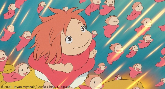 崖の上のポニョ🩵金曜よる9時 好奇心旺盛で元気なさかなの女の子