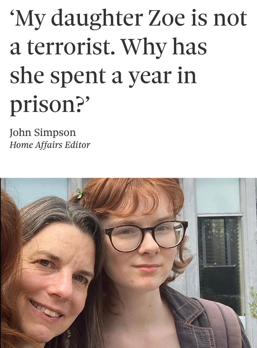 Ben Obese-Jecty MP (@benobesejecty) on Twitter photo In defending Palestine Action The <a href="/ObserverUK/">The Observer</a> conveniently forgets to mention that Zoe Rogers was arrested for her part in the attack on Elbit Systems UK, where police seized hammers and axes, staff were assaulted and two police officers were hit with a sledgehammer.
It also In defending Palestine Action The <a href="/ObserverUK/">The Observer</a> conveniently forgets to mention that Zoe Rogers was arrested for her part in the attack on Elbit Systems UK, where police seized hammers and axes, staff were assaulted and two police officers were hit with a sledgehammer.
It also