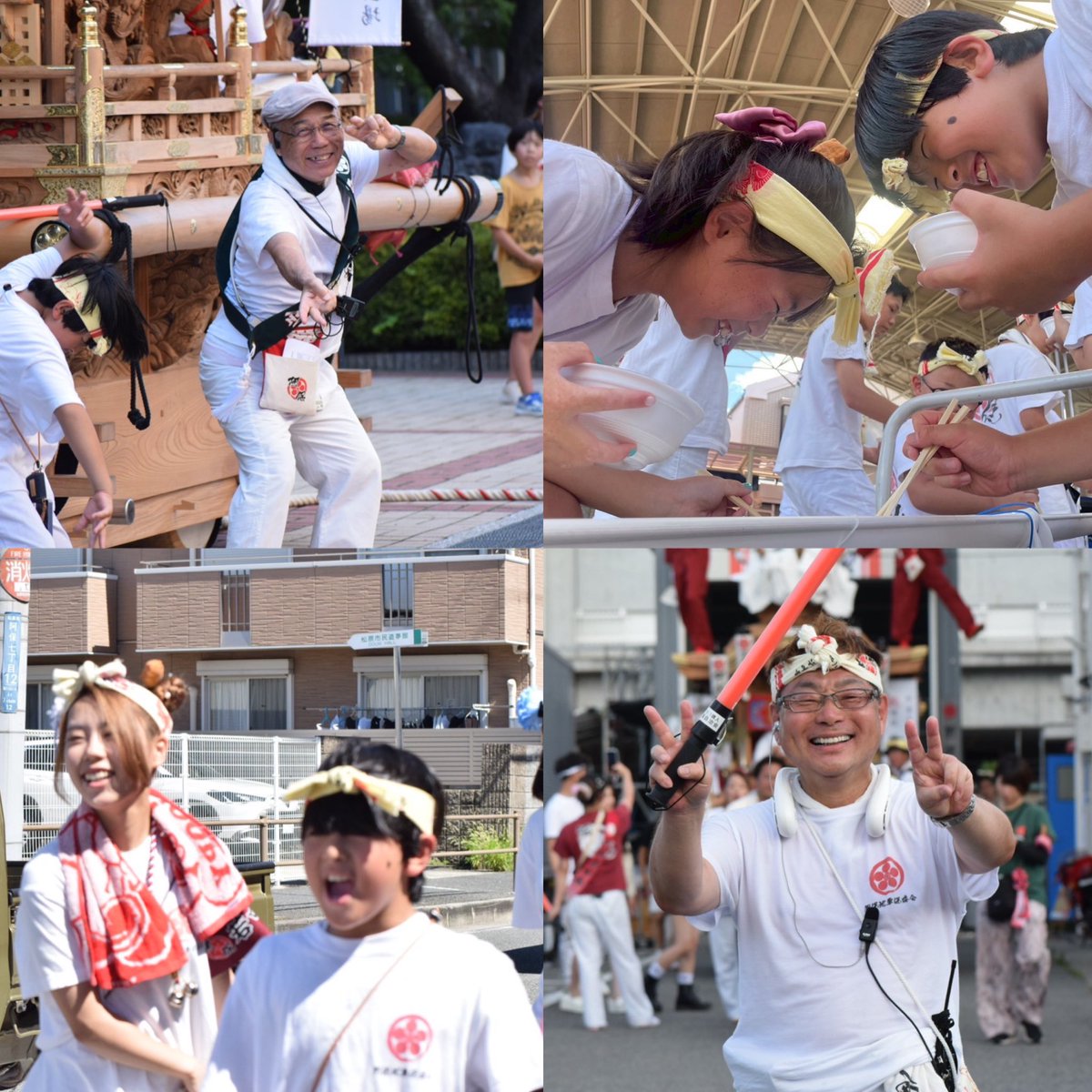 ao_danjiri's tweet photo. 7月19日(土) 7月20日(日)

夏祭りを行いました✨
今年の夏祭りはお昼休憩に暑さ対策として流しそうめんを取り入れ大人から子供までとても楽しんでいました🎐
(予定)
9月6日(土) 松原市民まつり
9月21日(日) 試験曳き 雨天中止 28日へ
10月11日(土) 秋祭り
10月12日(日) 秋祭り
11月16日(日) 阿保まつり https://t.co/MzfY6yCyW0