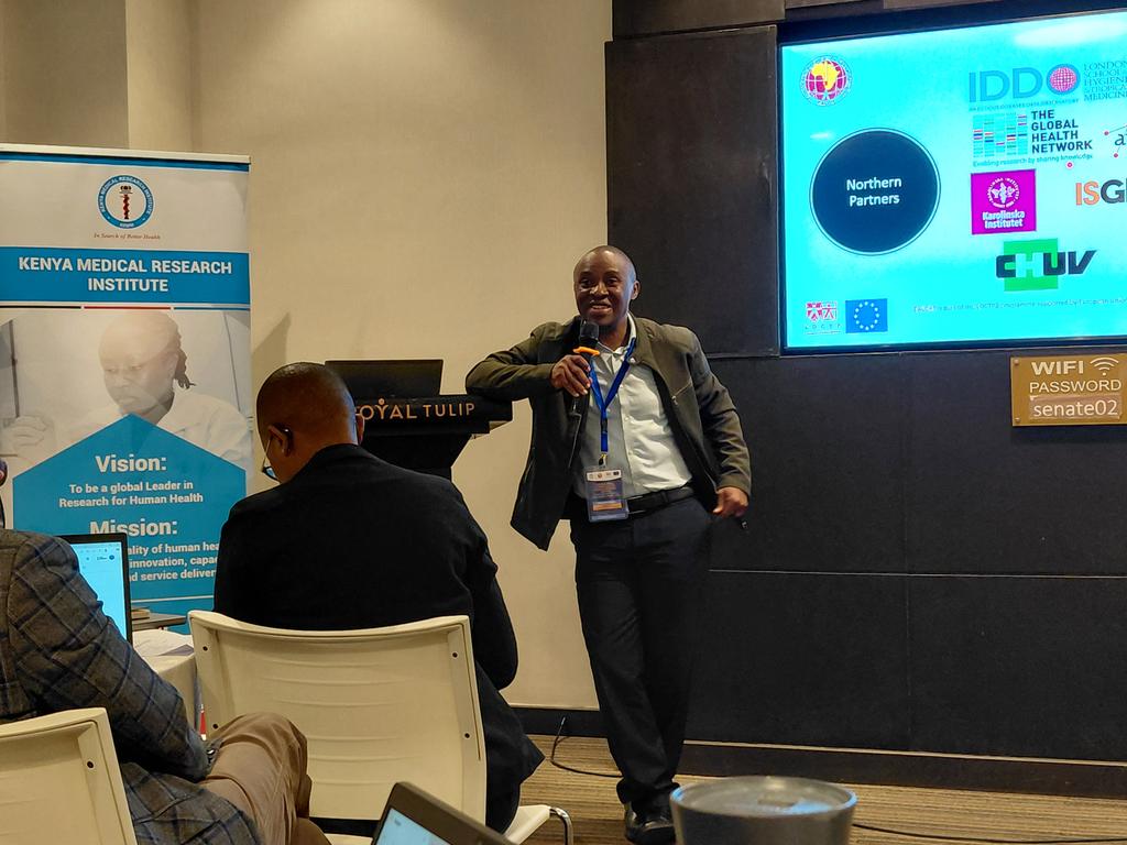 EACCR <a href="/EACCR2/">Eastern Africa Consortium for Clinical Research</a> AGM and grant writing workshop at Nairobi. Dr <a href="/bKikaire/">Ben Kikaire</a> giving opening remarks on the progress of EACCR <a href="/UVRIug/">UVRI</a> <a href="/EmilyKabuye/">Emily kabuye</a> <a href="/KaleebuPontiano/">Pontiano Kaleebu</a>