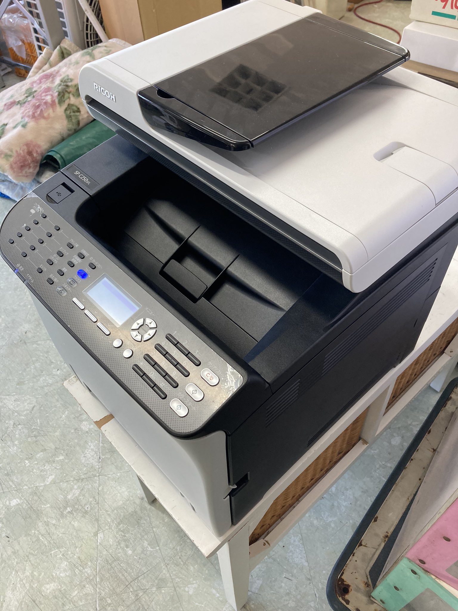 RICOH リコー A4カラーレーザー複合機 RICOH SP C250SFL 中古