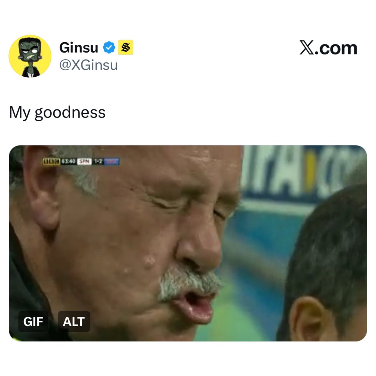 thfcrealm's tweet photo. ⚪️X reacts to THAT goal by Richarlison 🐤🇧🇷

🤯Still not over that goal and result… we NEED to push on and use this win to get through City

🤍We love playing in Manchester anyway 🙂

🤝Enjoy the content? Please like the post and follow the page! 

#thfcrealm #spurs #richarlison https://t.co/RZSGVdWfpX