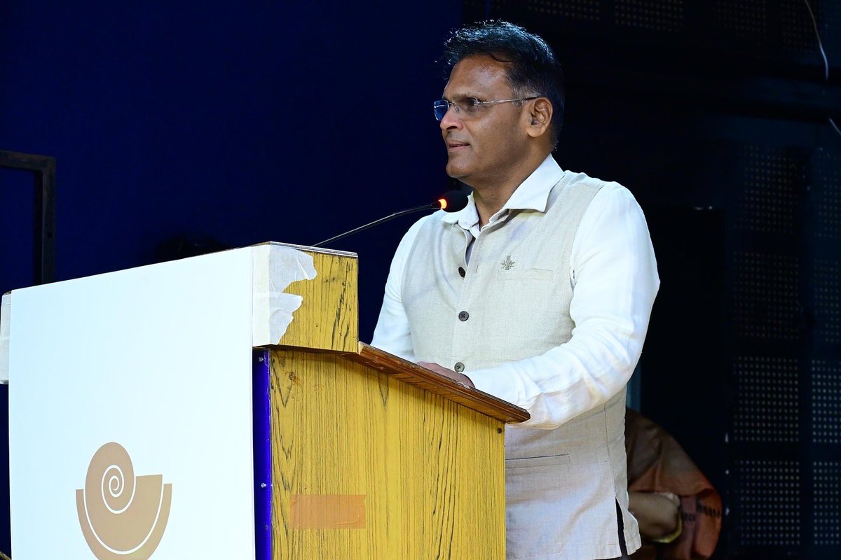 nccudaan's tweet photo. Honoured to be the Chief Guest at the Champions of Chennai event conducted by the KSA Trust. It was inspiring to see seven exceptional individuals being recognised for their contributions across diverse fields.
Also spent time with school students during the quiz competitions…Impressive to see such young talent perform with clarity and confidence. A bright generation ahead.
India needs more such minds, more volunteers, and a stronger push for indigenisation to shape a resilient future.

Awardee 1 : Art & Culture - Nanbargal Gramiya Kalai Kuzhu - (Mr. N. Deepan, Founder) 

Awardee 2 : Education : Yuvan Aves @a_naturalists_column 

Awardee 3: Enterprise: Flyinng Squad (Dr. Shantha Kumar, Founder) @flyinng_squad

Awardee 4: Healthcare: T T Ranganathan Clinical Research Foundation - (Ms. Maya Varadarajan, Trustee) 

Awardee 5: Science: Space Zone India - (Mr. Anand Megalingam, Founder) @spacezoneindia 

Awardee 6: Social Initative: Arappor Iyakkam (Mr. Jayaram Venkatesan, Convener) @arapporiyakkam

Awardee 7: Sports: Victory Sports Foundation ( Mr. Thanigaivelan, Founder) @VictorySportsAI 

#ChampionsOfChennai #Leadership #India #Indigenisation #Youth #Excellence #chennaiyouth #KSATrust #Inspiration #Excellence #YouthPower #FutureLeaders #InspiringYouth #Indigenisation #MadeInIndia #AtmanirbharBharat #NationBuilders #IndiaForward #BrightFuture #Changemakers #CandidTalks #sindooroperation #cidar