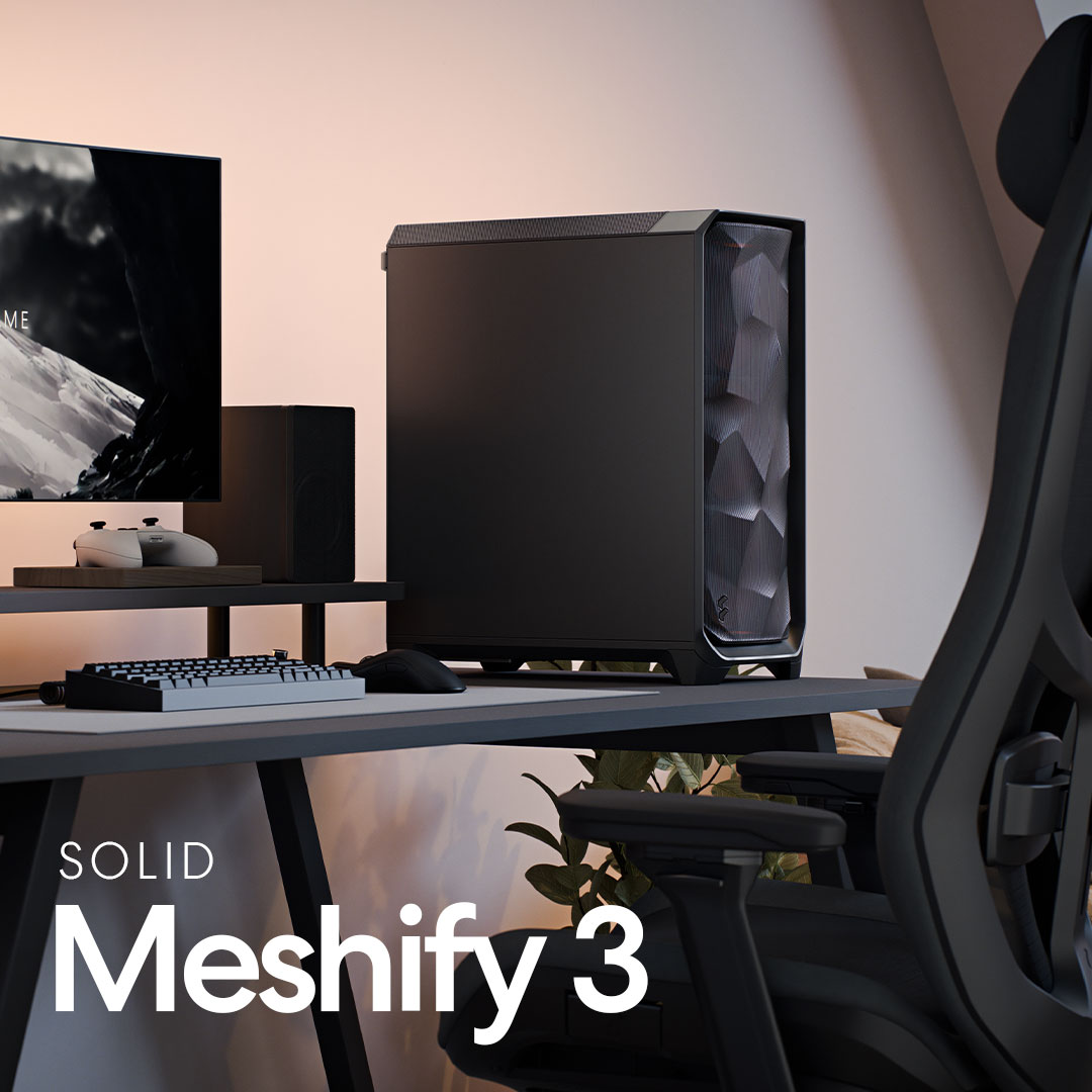 FractalDesignJP's tweet image. どの Meshify 3 モデルが、ゲーミングの夢を叶えてくれそう？🤔
 #パソコン #PCケース #eスポーツ #自作PC