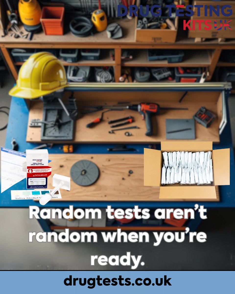 Drug_Testing_UK's tweet image. Whether you&apos;ve been on a weekend out or just want peace of mind - testing helps create a safer workplace.
Our home-use kits are:
✅Quick
✅Discreet
✅Accurate
📦Delivered fast, straight to your door.
Be ready. Stay Safe.
#FitForWork #PersonalResponsibility #DrugTestingUK